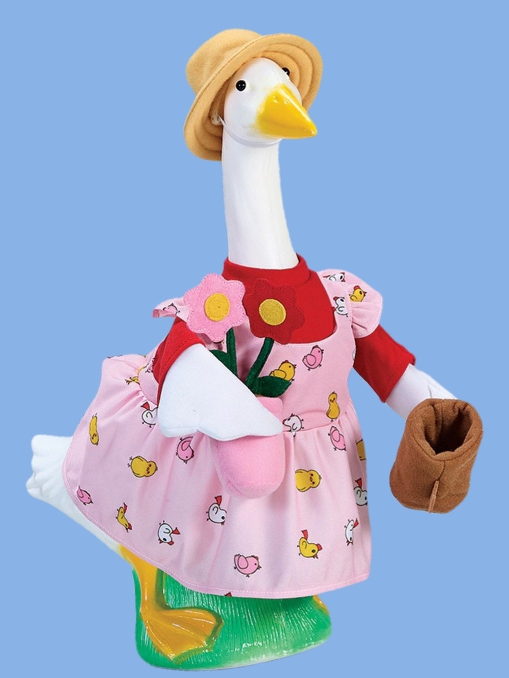 Goose Gardener Outfit. Fits 17 Inch Baby Goose.